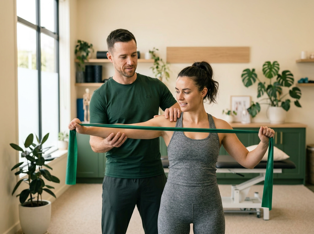 ACC Follow-up Treatment — resistance-band rehabilitation